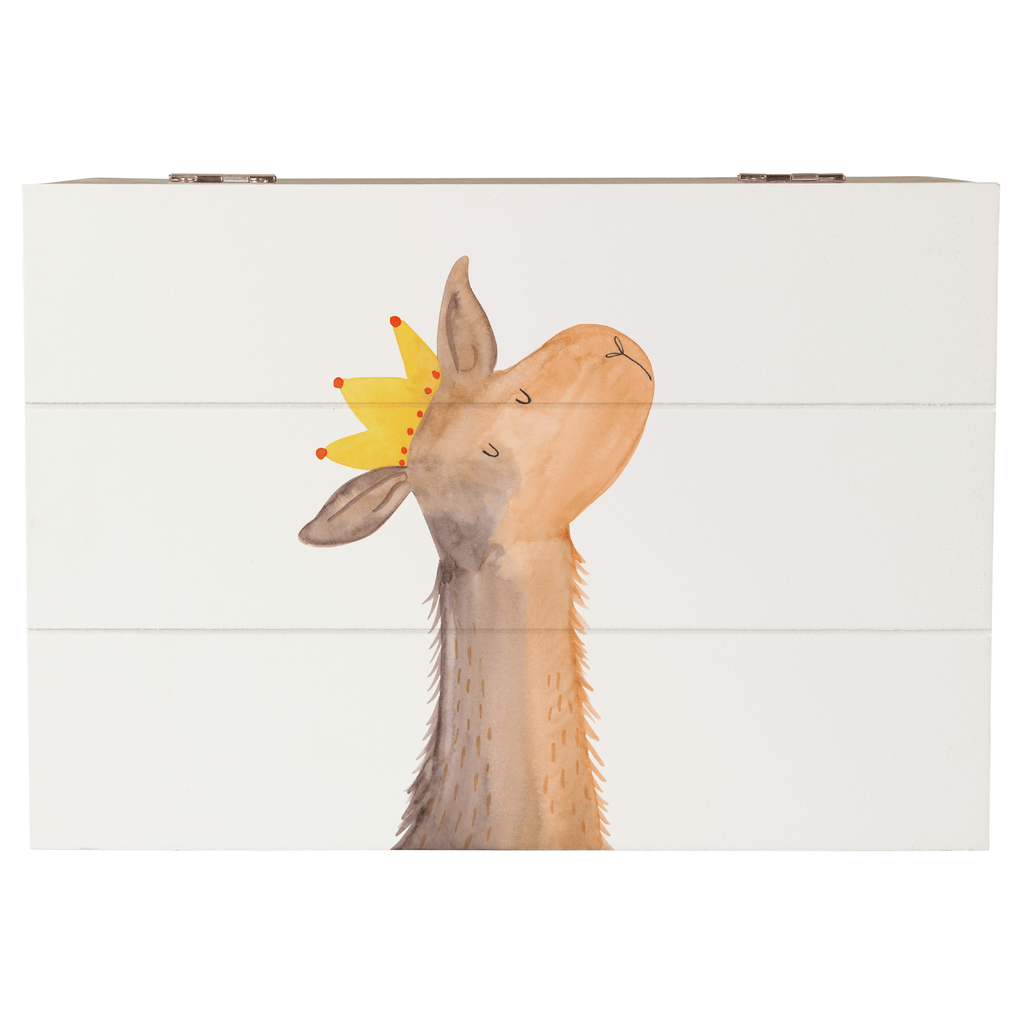 Holzkiste Lamakopf König Holzkiste, Kiste, Schatzkiste, Truhe, Schatulle, XXL, Erinnerungsbox, Erinnerungskiste, Dekokiste, Aufbewahrungsbox, Lama, Alpaka, Lamas, König, Königin, Freundin, Mama, Papa, Büro Kollege, Kollegin, Chef, Vorgesetzter, Abi, Abitur