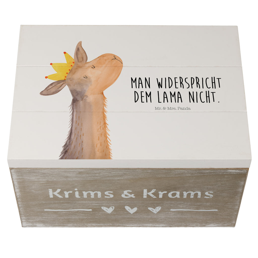 Holzkiste Lamakopf König Holzkiste, Kiste, Schatzkiste, Truhe, Schatulle, XXL, Erinnerungsbox, Erinnerungskiste, Dekokiste, Aufbewahrungsbox, Lama, Alpaka, Lamas, König, Königin, Freundin, Mama, Papa, Büro Kollege, Kollegin, Chef, Vorgesetzter, Abi, Abitur