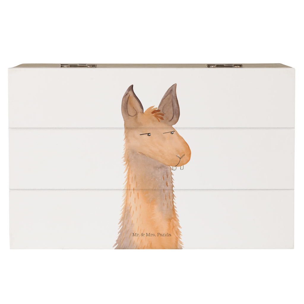 Holzkiste Lamakopf genervt Holzkiste, Kiste, Schatzkiste, Truhe, Schatulle, XXL, Erinnerungsbox, Erinnerungskiste, Dekokiste, Aufbewahrungsbox, Lama, Alpaka, Lamas, Recht haben, genervt sein, Freundin, beste Freundin, Partnerin, Büro, Büroalltag, Chef, Chefin, Azubi