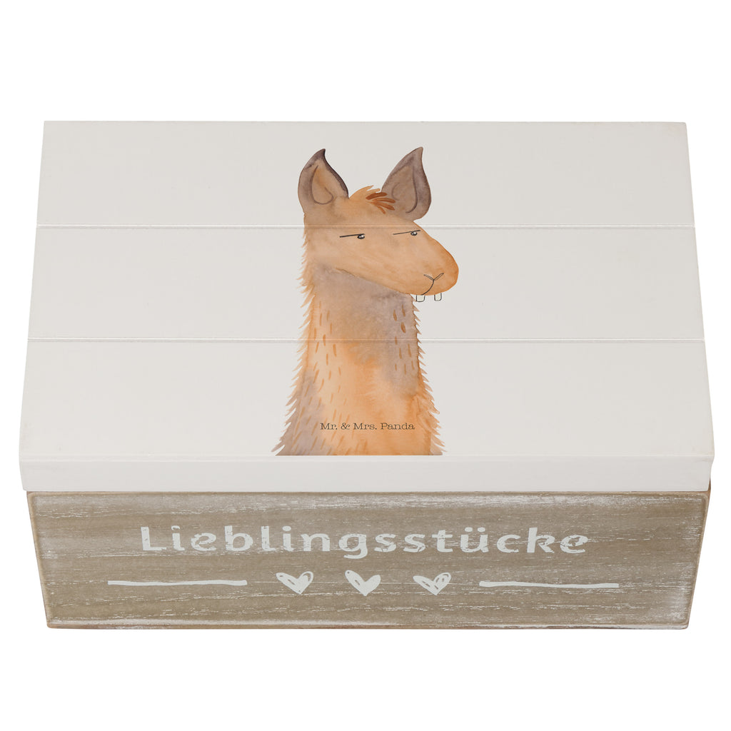 Holzkiste Lamakopf genervt Holzkiste, Kiste, Schatzkiste, Truhe, Schatulle, XXL, Erinnerungsbox, Erinnerungskiste, Dekokiste, Aufbewahrungsbox, Lama, Alpaka, Lamas, Recht haben, genervt sein, Freundin, beste Freundin, Partnerin, Büro, Büroalltag, Chef, Chefin, Azubi