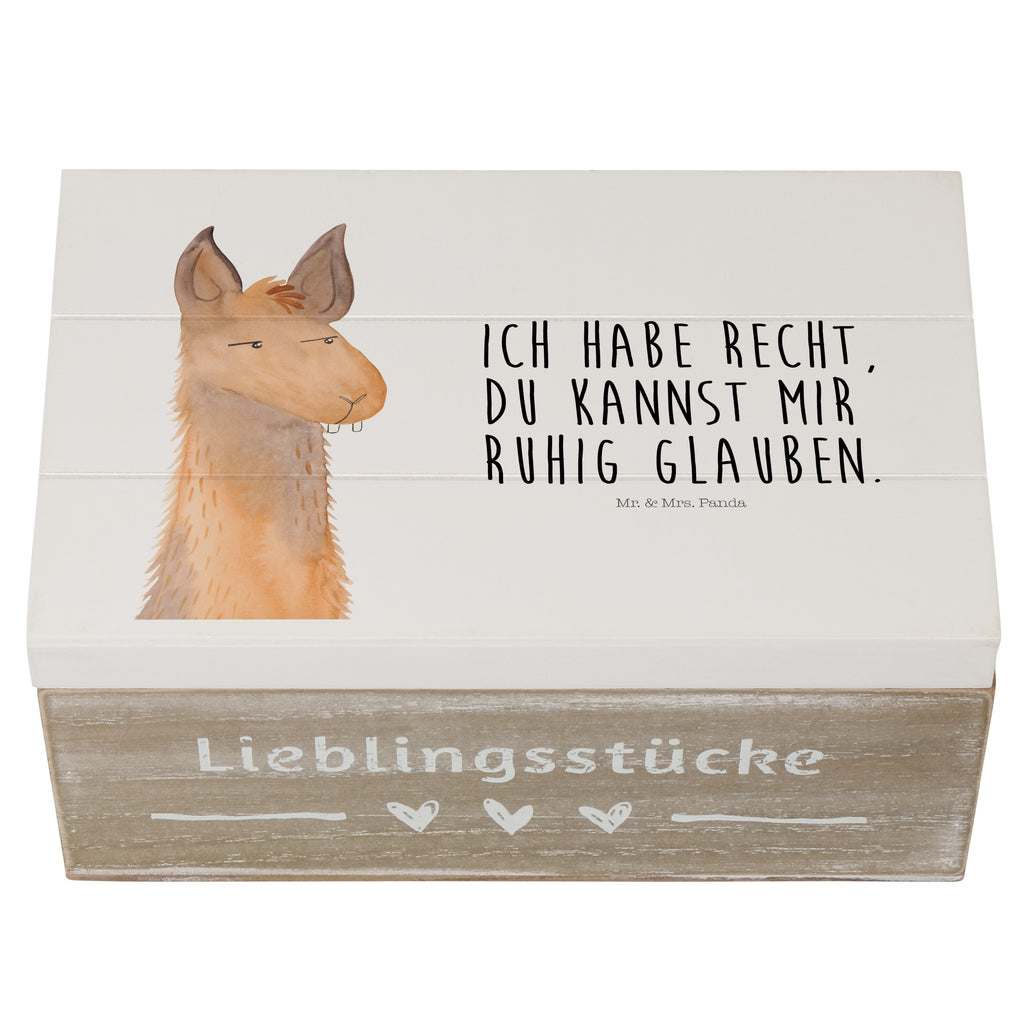 Holzkiste Lamakopf genervt Holzkiste, Kiste, Schatzkiste, Truhe, Schatulle, XXL, Erinnerungsbox, Erinnerungskiste, Dekokiste, Aufbewahrungsbox, Lama, Alpaka, Lamas, Recht haben, genervt sein, Freundin, beste Freundin, Partnerin, Büro, Büroalltag, Chef, Chefin, Azubi