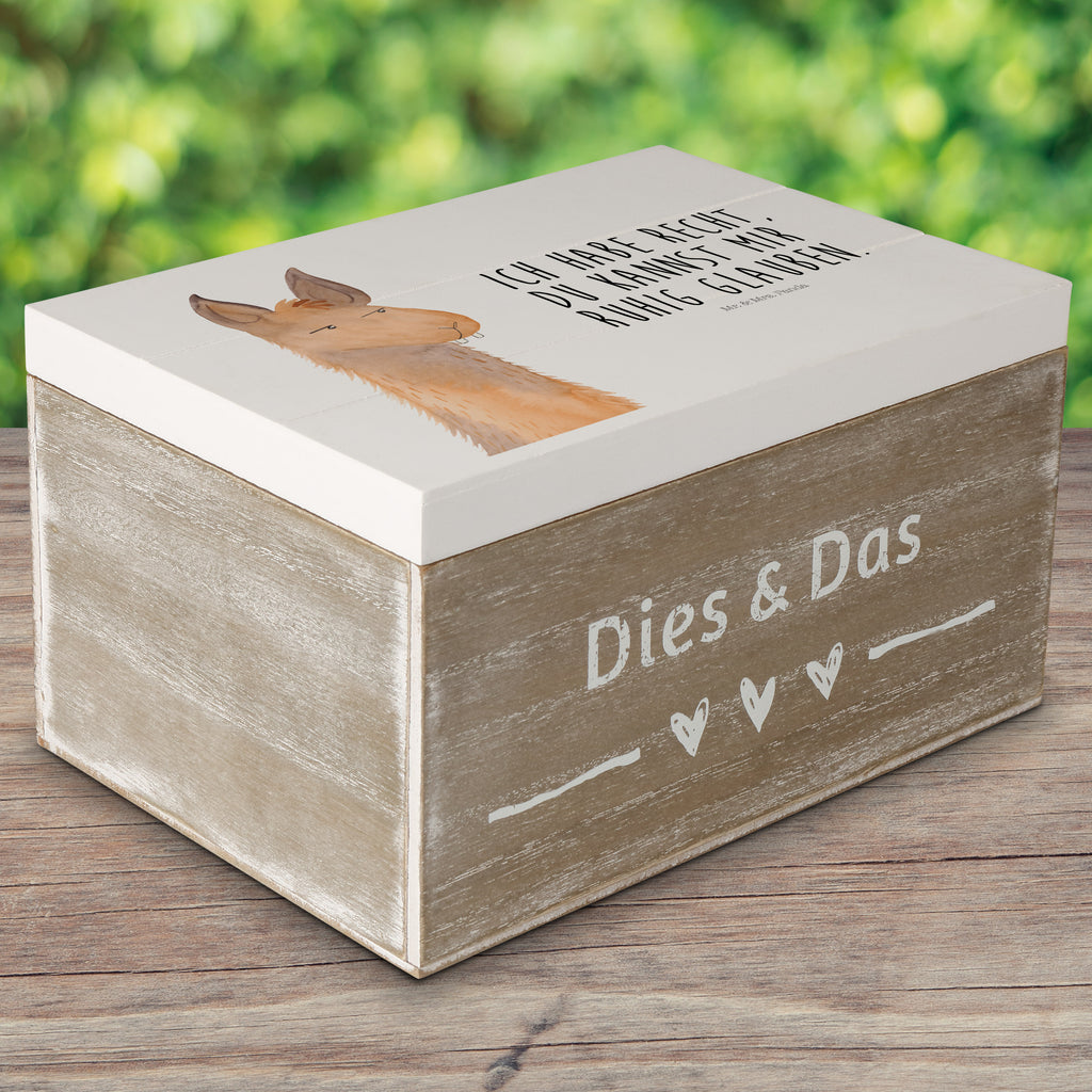 Holzkiste Lamakopf genervt Holzkiste, Kiste, Schatzkiste, Truhe, Schatulle, XXL, Erinnerungsbox, Erinnerungskiste, Dekokiste, Aufbewahrungsbox, Lama, Alpaka, Lamas, Recht haben, genervt sein, Freundin, beste Freundin, Partnerin, Büro, Büroalltag, Chef, Chefin, Azubi