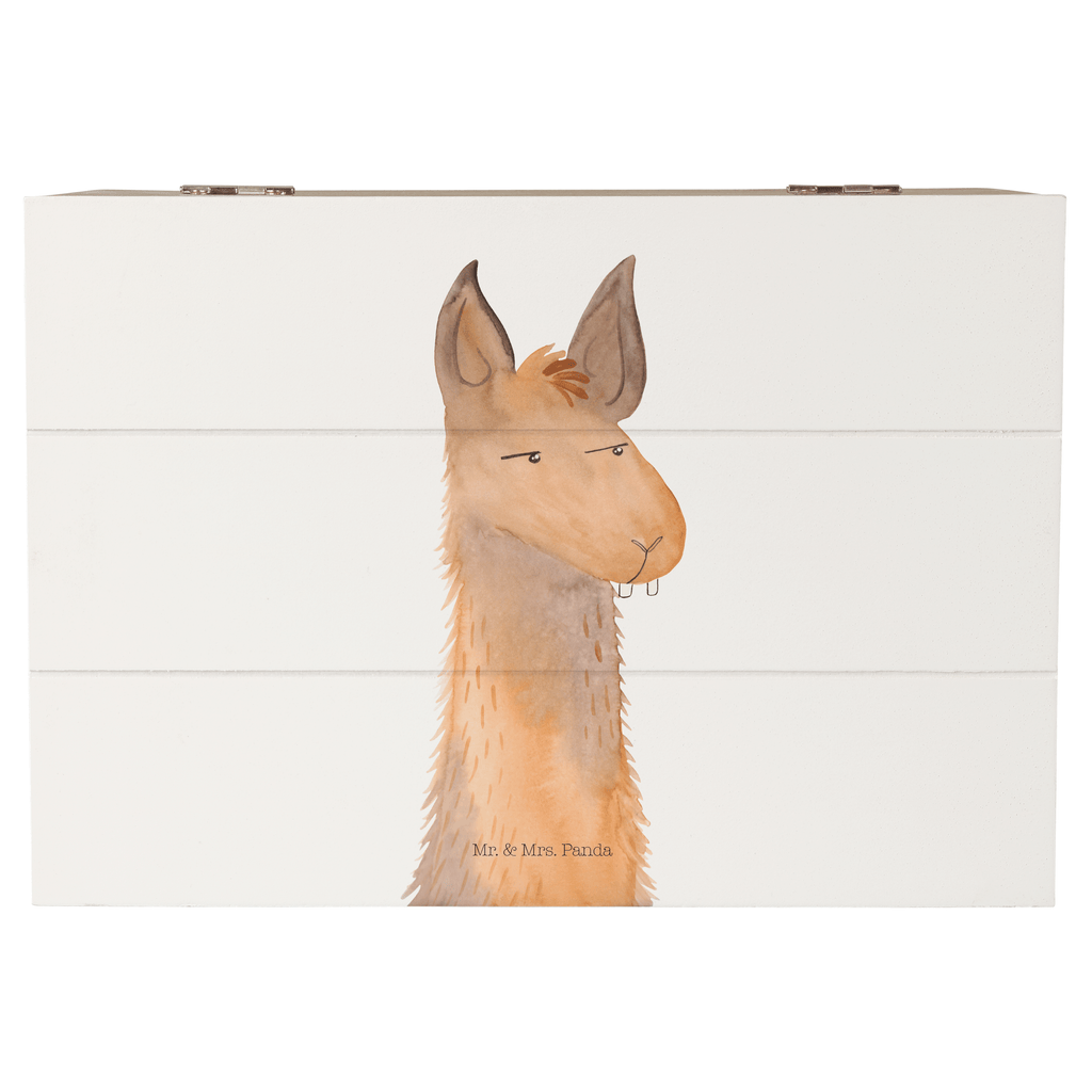 Holzkiste Lamakopf genervt Holzkiste, Kiste, Schatzkiste, Truhe, Schatulle, XXL, Erinnerungsbox, Erinnerungskiste, Dekokiste, Aufbewahrungsbox, Lama, Alpaka, Lamas, Recht haben, genervt sein, Freundin, beste Freundin, Partnerin, Büro, Büroalltag, Chef, Chefin, Azubi