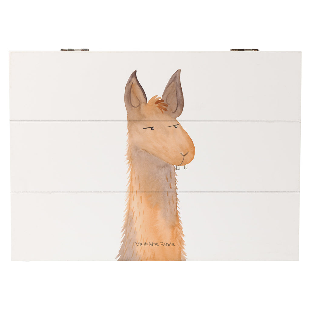 Holzkiste Lamakopf genervt Holzkiste, Kiste, Schatzkiste, Truhe, Schatulle, XXL, Erinnerungsbox, Erinnerungskiste, Dekokiste, Aufbewahrungsbox, Lama, Alpaka, Lamas, Recht haben, genervt sein, Freundin, beste Freundin, Partnerin, Büro, Büroalltag, Chef, Chefin, Azubi