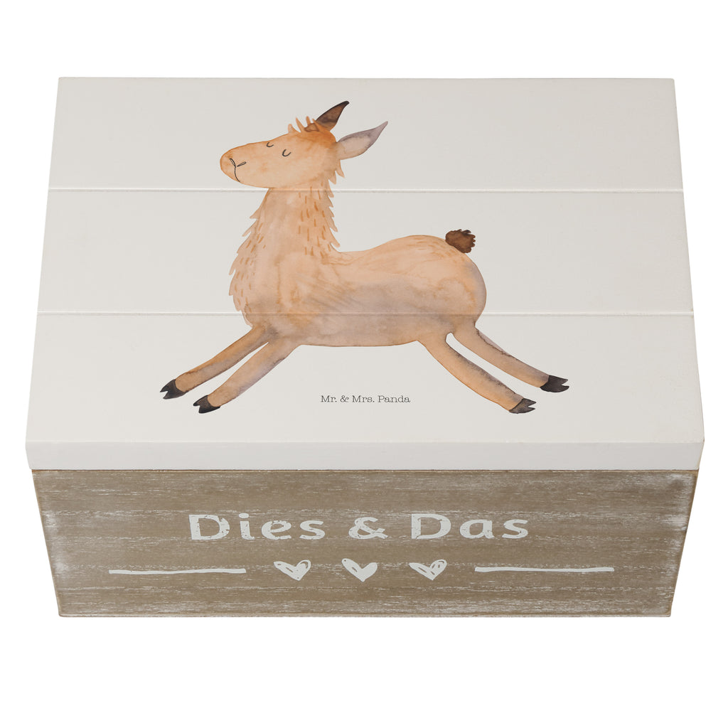 Holzkiste Lama springend Holzkiste, Kiste, Schatzkiste, Truhe, Schatulle, XXL, Erinnerungsbox, Erinnerungskiste, Dekokiste, Aufbewahrungsbox, Lama, Alpaka, Lamas, Lieblingstag, Happy day, fröhlich, Glück, Freundin, Liebeskummer, Neustart, guten Morgen, Start, Prüfung, Abitur