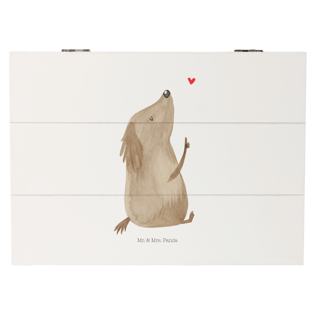 Holzkiste Hund Liebe Holzkiste, Kiste, Schatzkiste, Truhe, Schatulle, XXL, Erinnerungsbox, Erinnerungskiste, Dekokiste, Aufbewahrungsbox, Hund, Hundemotiv, Haustier, Hunderasse, Tierliebhaber, Hundebesitzer, Sprüche, Liebe, Hundeglück, Hundeliebe, Hunde, Frauchen