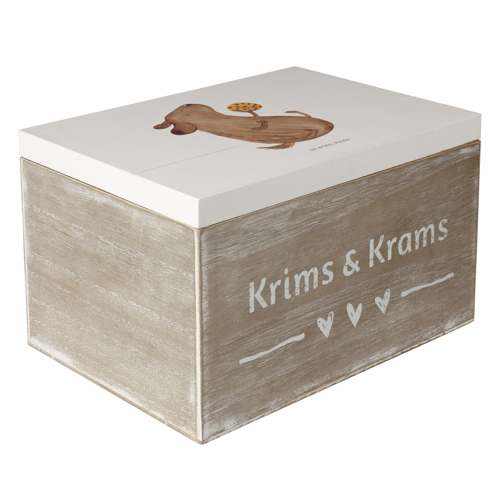 Holzkiste Hund Keks Holzkiste, Kiste, Schatzkiste, Truhe, Schatulle, XXL, Erinnerungsbox, Erinnerungskiste, Dekokiste, Aufbewahrungsbox, Hund, Hundemotiv, Haustier, Hunderasse, Tierliebhaber, Hundebesitzer, Sprüche, Hundekekse, Leckerli, Hundeleckerli, Hundesnacks