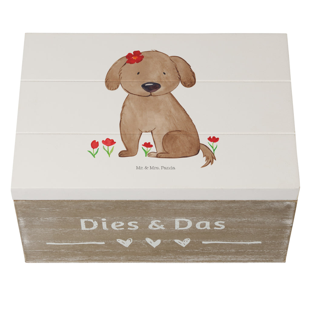 Holzkiste Hund Hundedame Holzkiste, Kiste, Schatzkiste, Truhe, Schatulle, XXL, Erinnerungsbox, Erinnerungskiste, Dekokiste, Aufbewahrungsbox, Hund, Hundemotiv, Haustier, Hunderasse, Tierliebhaber, Hundebesitzer, Sprüche, Hunde, Hundeliebe, Hundeglück, Liebe, Frauchen