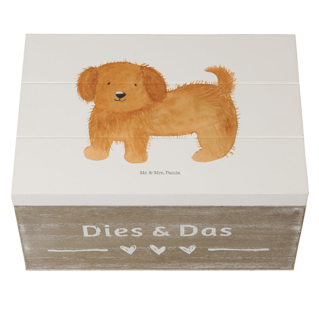 Holzkiste Hund flauschig Holzkiste, Kiste, Schatzkiste, Truhe, Schatulle, XXL, Erinnerungsbox, Erinnerungskiste, Dekokiste, Aufbewahrungsbox, Hund, Hundemotiv, Haustier, Hunderasse, Tierliebhaber, Hundebesitzer, Sprüche, Hunde, Frauchen, Hundemama, Hundeliebe