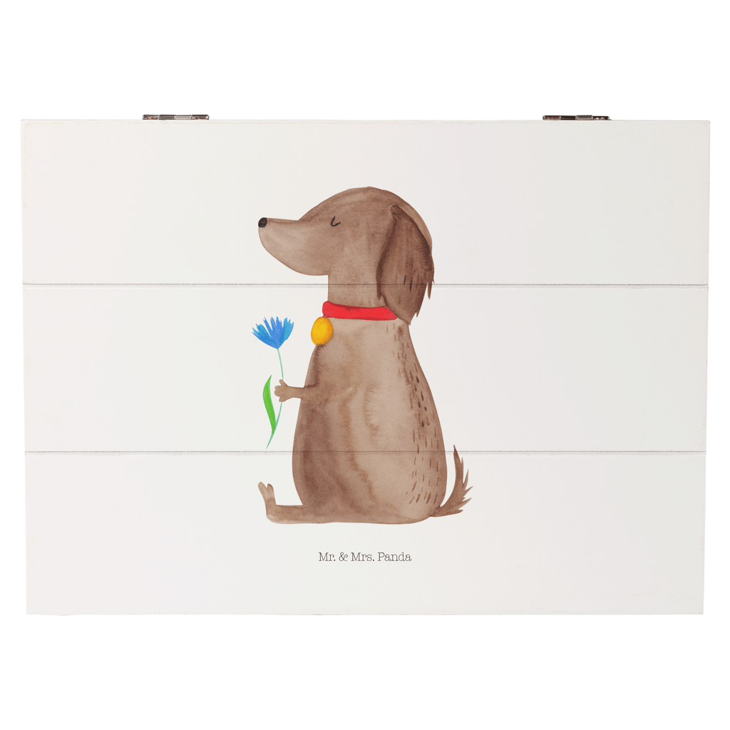 Holzkiste Hund Blume Holzkiste, Kiste, Schatzkiste, Truhe, Schatulle, XXL, Erinnerungsbox, Erinnerungskiste, Dekokiste, Aufbewahrungsbox, Hund, Hundemotiv, Haustier, Hunderasse, Tierliebhaber, Hundebesitzer, Sprüche, Hunde, Frauchen, Hundeliebe