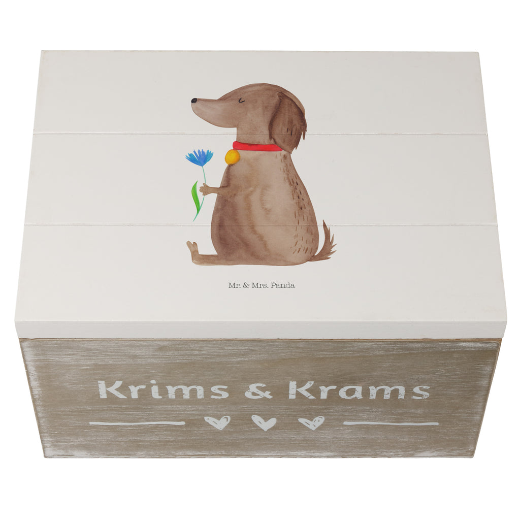 Holzkiste Hund Blume Holzkiste, Kiste, Schatzkiste, Truhe, Schatulle, XXL, Erinnerungsbox, Erinnerungskiste, Dekokiste, Aufbewahrungsbox, Hund, Hundemotiv, Haustier, Hunderasse, Tierliebhaber, Hundebesitzer, Sprüche, Hunde, Frauchen, Hundeliebe