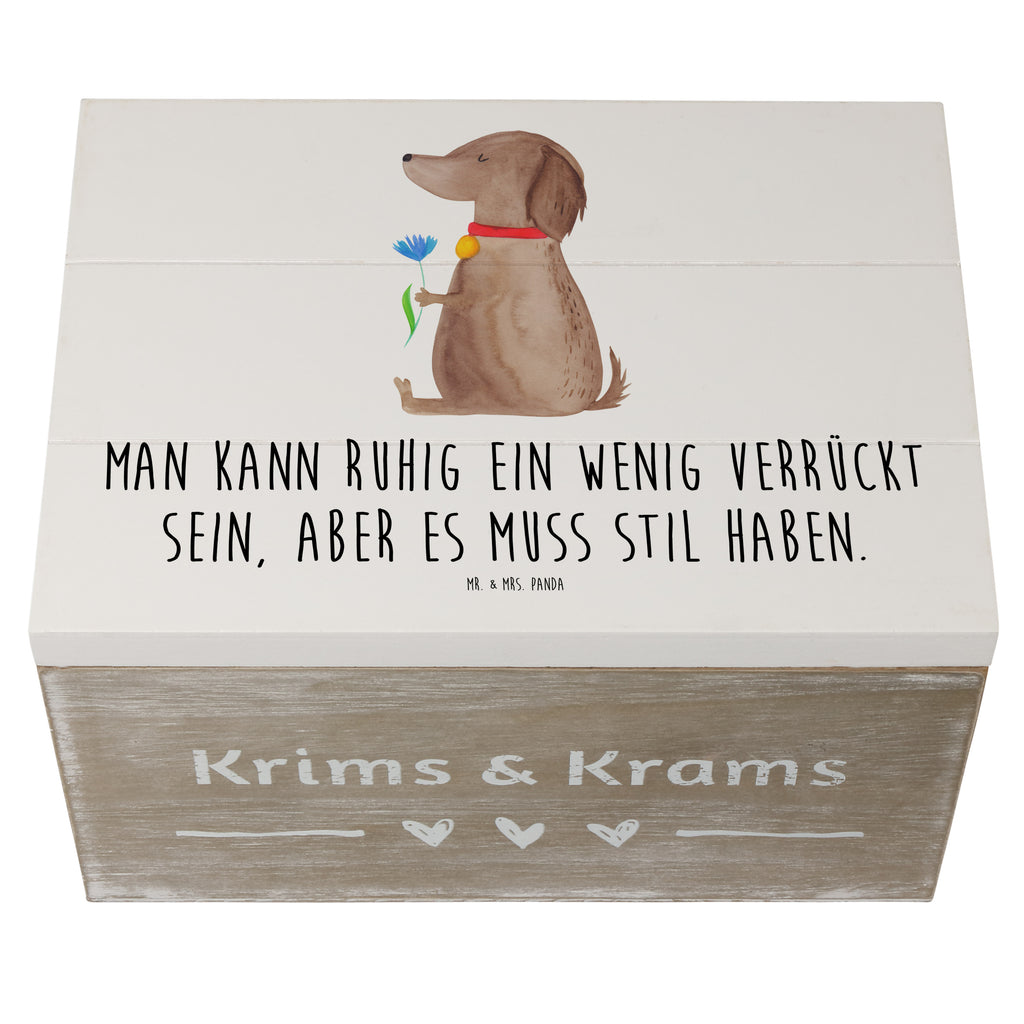 Holzkiste Hund Blume Holzkiste, Kiste, Schatzkiste, Truhe, Schatulle, XXL, Erinnerungsbox, Erinnerungskiste, Dekokiste, Aufbewahrungsbox, Hund, Hundemotiv, Haustier, Hunderasse, Tierliebhaber, Hundebesitzer, Sprüche, Hunde, Frauchen, Hundeliebe