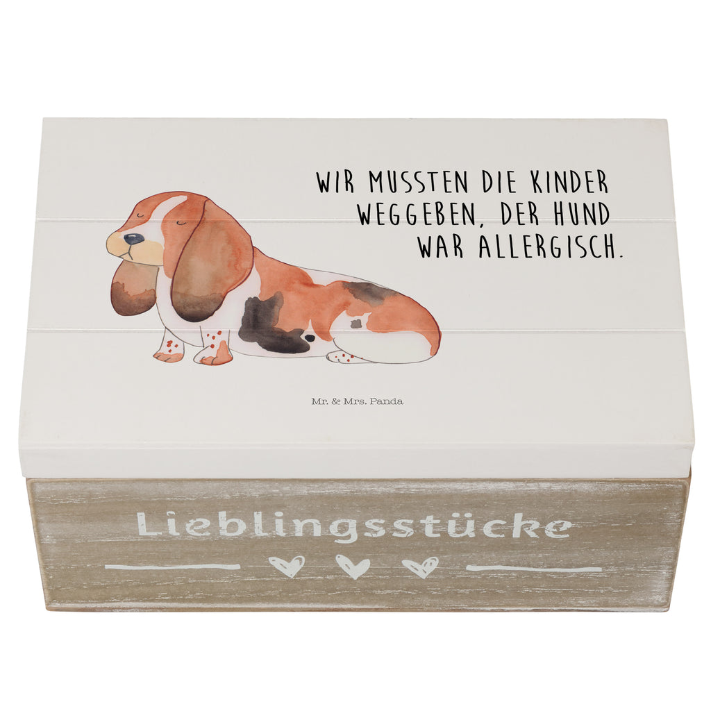 Holzkiste Hund Basset Hound Holzkiste, Kiste, Schatzkiste, Truhe, Schatulle, XXL, Erinnerungsbox, Erinnerungskiste, Dekokiste, Aufbewahrungsbox, Hund, Hundemotiv, Haustier, Hunderasse, Tierliebhaber, Hundebesitzer, Sprüche, Basset Hound, Basset, Hundeliebe, kinderlos