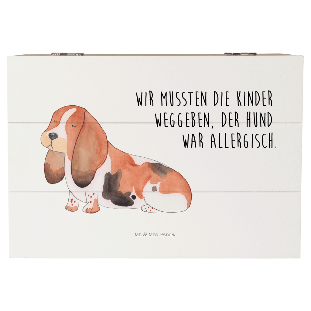 Holzkiste Hund Basset Hound Holzkiste, Kiste, Schatzkiste, Truhe, Schatulle, XXL, Erinnerungsbox, Erinnerungskiste, Dekokiste, Aufbewahrungsbox, Hund, Hundemotiv, Haustier, Hunderasse, Tierliebhaber, Hundebesitzer, Sprüche, Basset Hound, Basset, Hundeliebe, kinderlos
