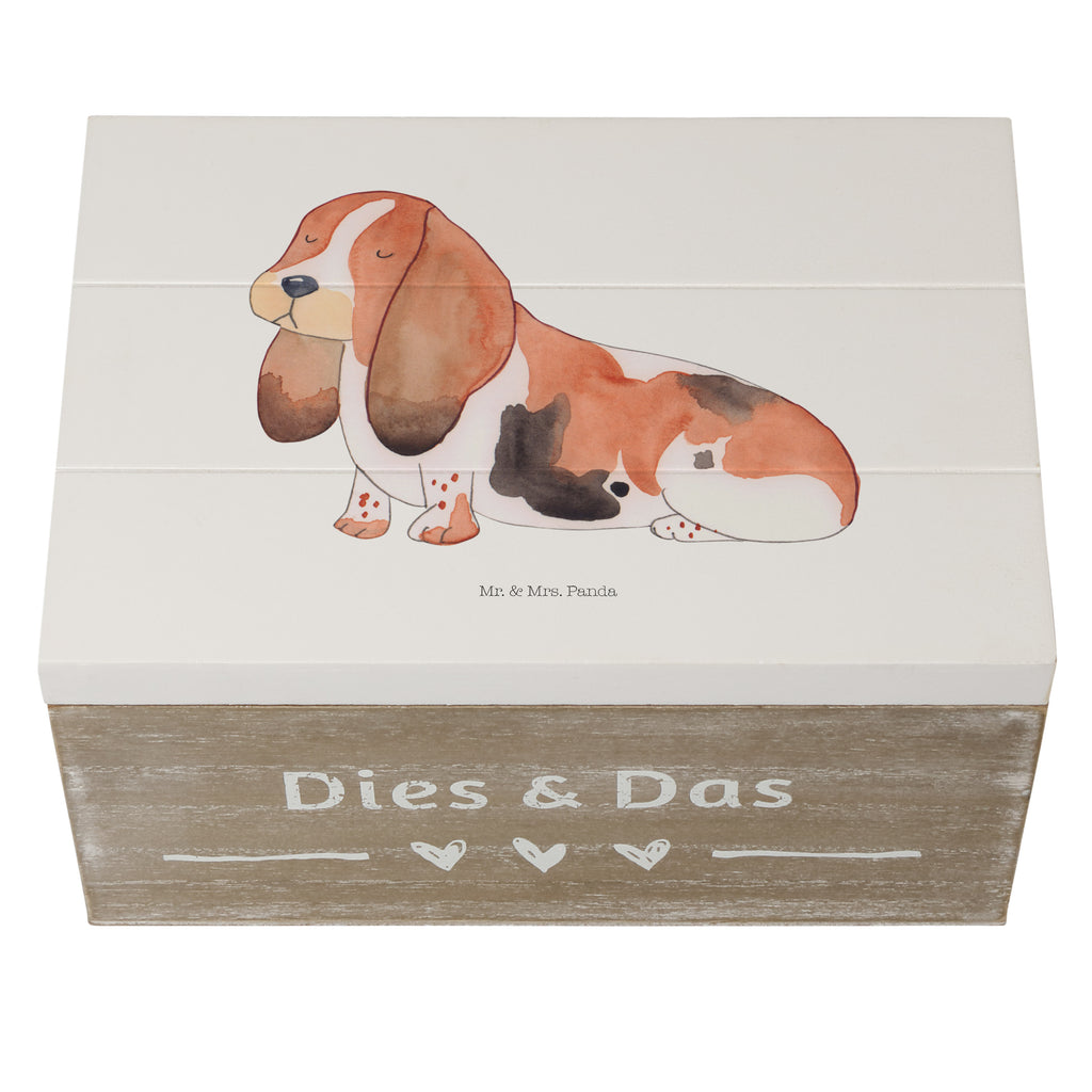 Holzkiste Hund Basset Hound Holzkiste, Kiste, Schatzkiste, Truhe, Schatulle, XXL, Erinnerungsbox, Erinnerungskiste, Dekokiste, Aufbewahrungsbox, Hund, Hundemotiv, Haustier, Hunderasse, Tierliebhaber, Hundebesitzer, Sprüche, Basset Hound, Basset, Hundeliebe, kinderlos