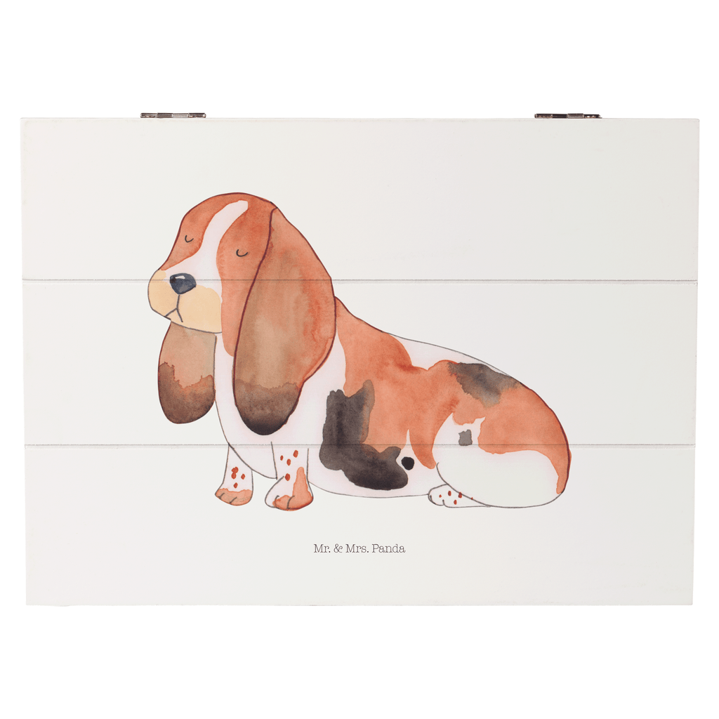 Holzkiste Hund Basset Hound Holzkiste, Kiste, Schatzkiste, Truhe, Schatulle, XXL, Erinnerungsbox, Erinnerungskiste, Dekokiste, Aufbewahrungsbox, Hund, Hundemotiv, Haustier, Hunderasse, Tierliebhaber, Hundebesitzer, Sprüche, Basset Hound, Basset, Hundeliebe, kinderlos