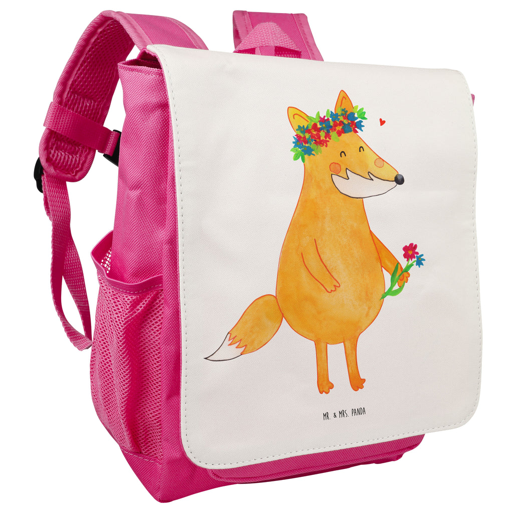 Kinderrucksack Fuchs Blumenliebe Kids, Rucksack, Kinderrucksack, Kinder Rucksack, Rucksack Kindergröße, Kleiner Rucksack, Fuchs, Füchse, Fox, Liebe, Freundin, Fuchsmädchen, Blumenmädchen, Freundinnen, Liebesbeweis, Blume, Blumen, Motivation, Freude, ich, mich, Selbstliebe