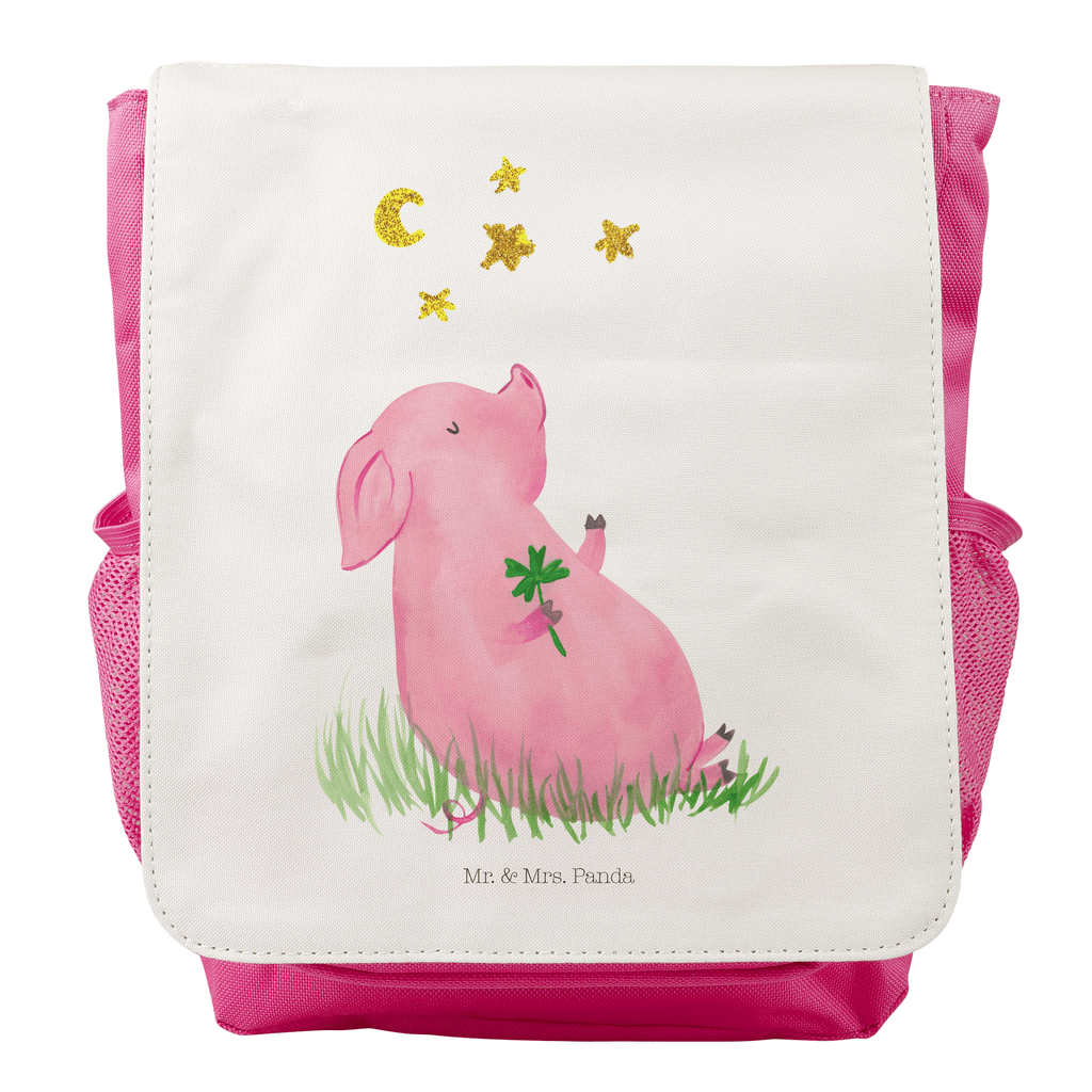 Kinderrucksack Glücksschwein Kids, Rucksack, Kinderrucksack, Kinder Rucksack, Rucksack Kindergröße, Kleiner Rucksack, Tiermotive, Gute Laune, lustige Sprüche, Tiere, Glücksschwein. Glück, Schwein, Schweinchen, Sterne, Sernchen, Ziele, Träume, Motivation, Glücksbringer