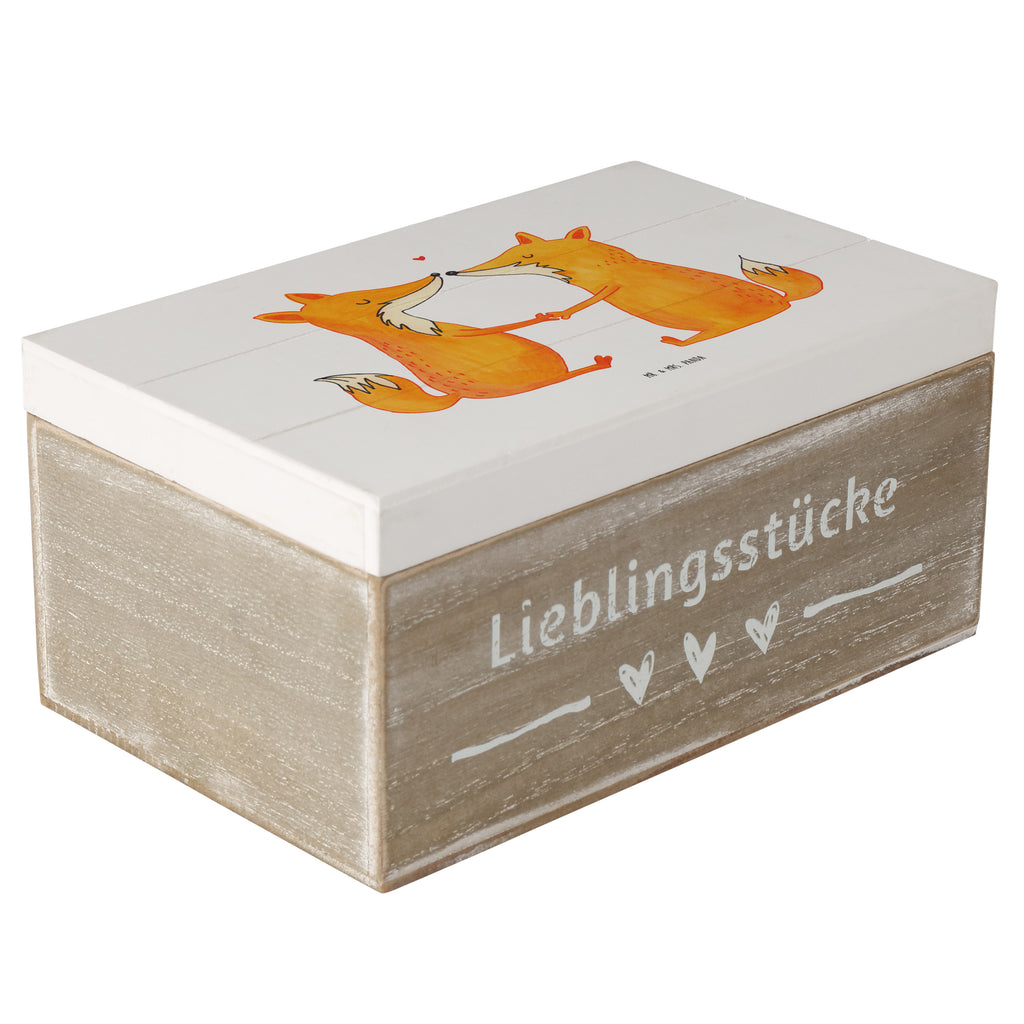 Holzkiste Füchse Liebe Holzkiste, Kiste, Schatzkiste, Truhe, Schatulle, XXL, Erinnerungsbox, Erinnerungskiste, Dekokiste, Aufbewahrungsbox, Fuchs, Füchse, Fox, Liebe, Liebespaar, Paar, Partner, Freundin, Freund, Ehe, Verlobte, Ehemann, Ehefrau, Liebesbeweis