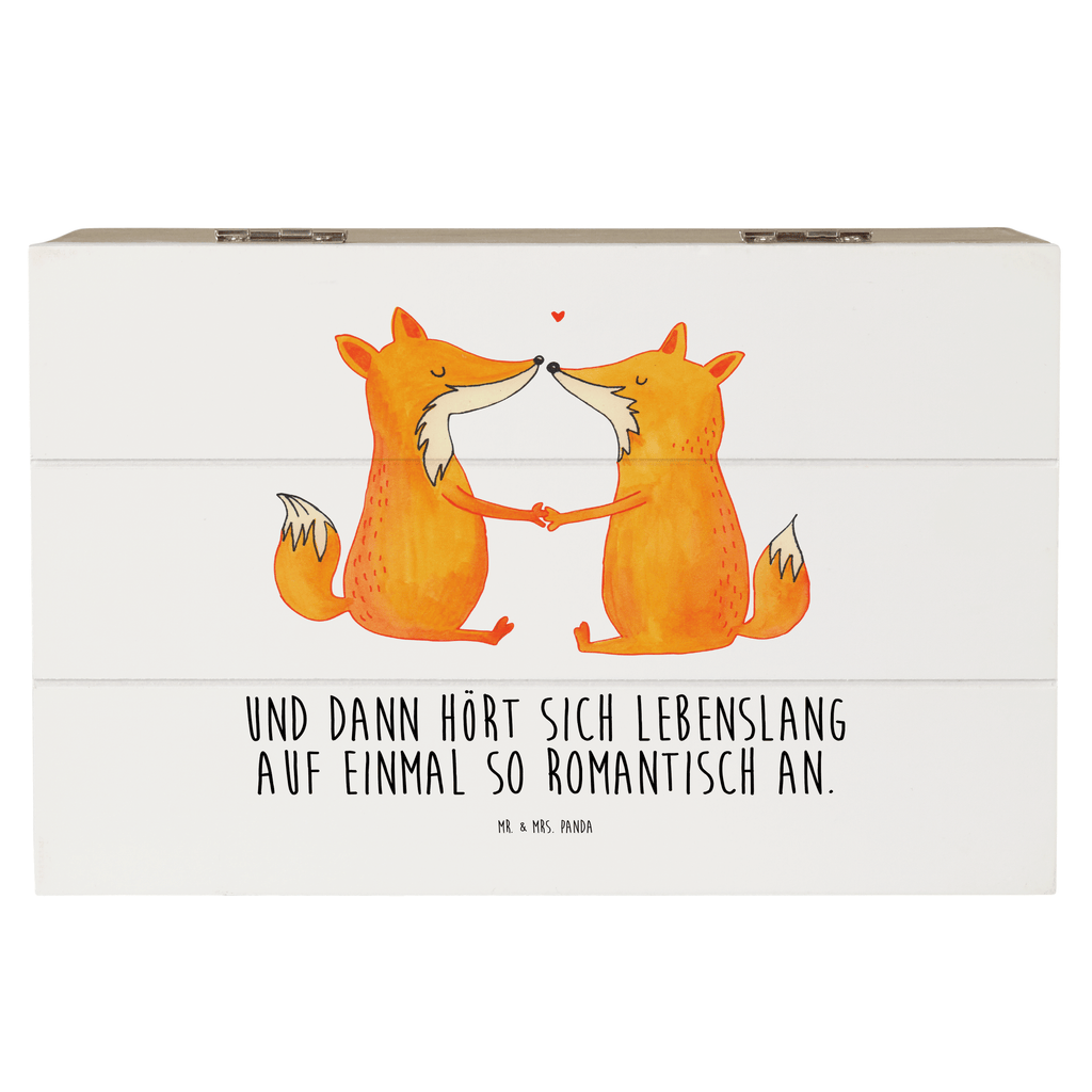 Holzkiste Füchse Liebe Holzkiste, Kiste, Schatzkiste, Truhe, Schatulle, XXL, Erinnerungsbox, Erinnerungskiste, Dekokiste, Aufbewahrungsbox, Fuchs, Füchse, Fox, Liebe, Liebespaar, Paar, Partner, Freundin, Freund, Ehe, Verlobte, Ehemann, Ehefrau, Liebesbeweis