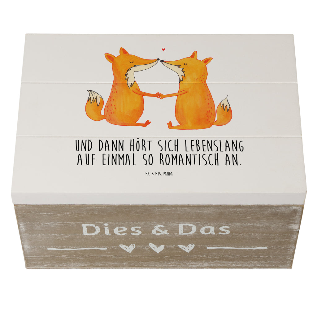Holzkiste Füchse Liebe Holzkiste, Kiste, Schatzkiste, Truhe, Schatulle, XXL, Erinnerungsbox, Erinnerungskiste, Dekokiste, Aufbewahrungsbox, Fuchs, Füchse, Fox, Liebe, Liebespaar, Paar, Partner, Freundin, Freund, Ehe, Verlobte, Ehemann, Ehefrau, Liebesbeweis