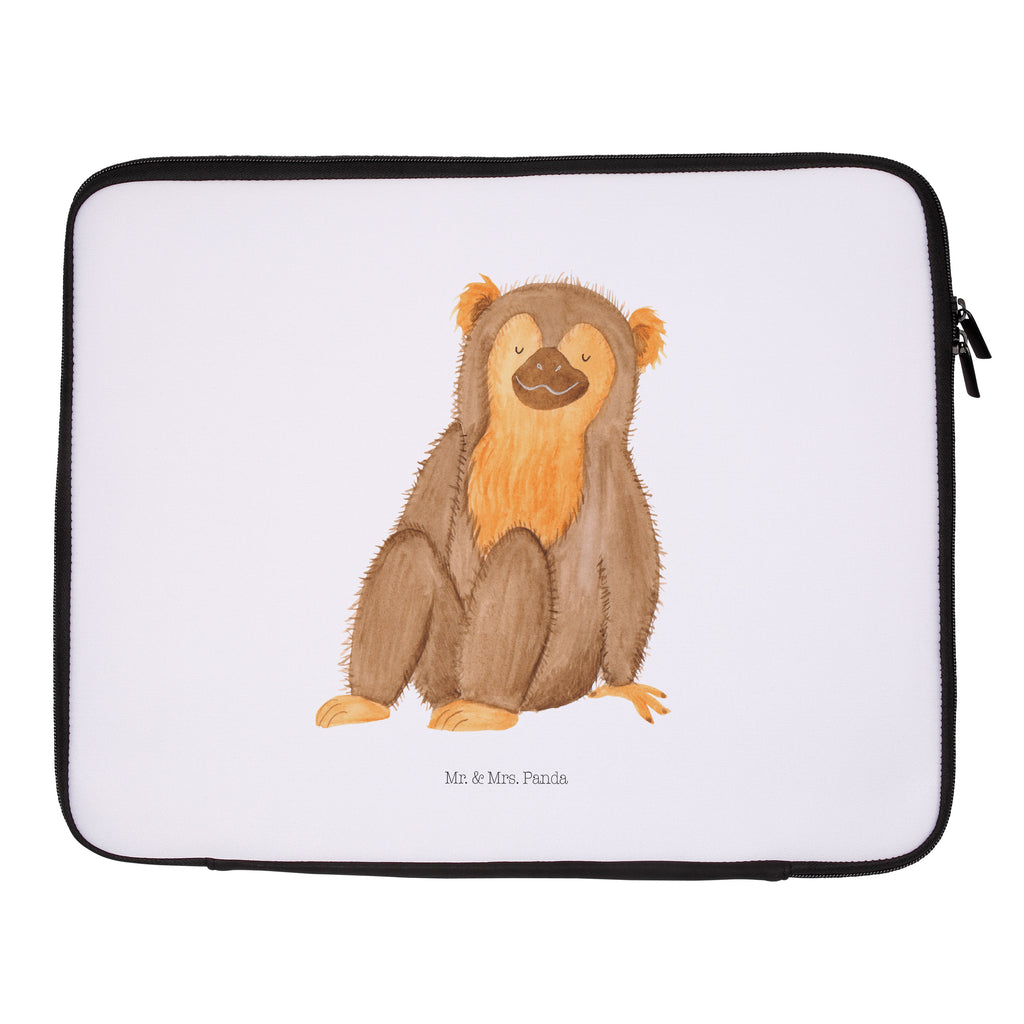 33 x 42 Notebook Tasche Affe Notebook Tasche, Laptop, Computertasche, Tasche, Schutzhülle, Afrika, Wildtiere, Affe, Äffchen, Affen, Selbstliebe, Respekt, Motivation, Selbstachtung, Liebe, Selbstbewusstsein, Selfcare