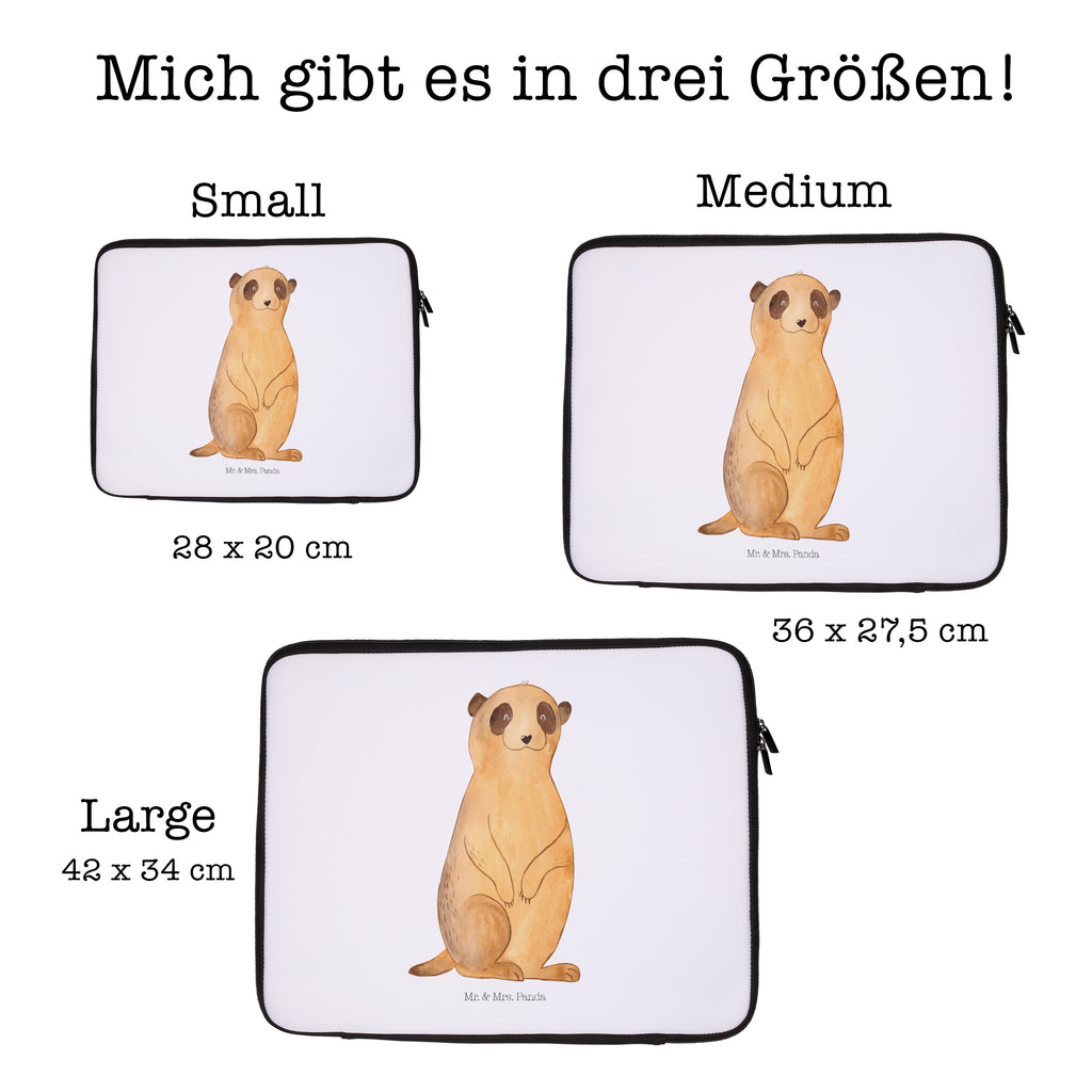 33 x 42 Notebook Tasche Erdmännchen Notebook Tasche, Laptop, Computertasche, Tasche, Schutzhülle, Afrika, Wildtiere, Erdmännchen, Reisen, Spruch, Weltreise, Afrikareise, Roadtrip, Traveling
