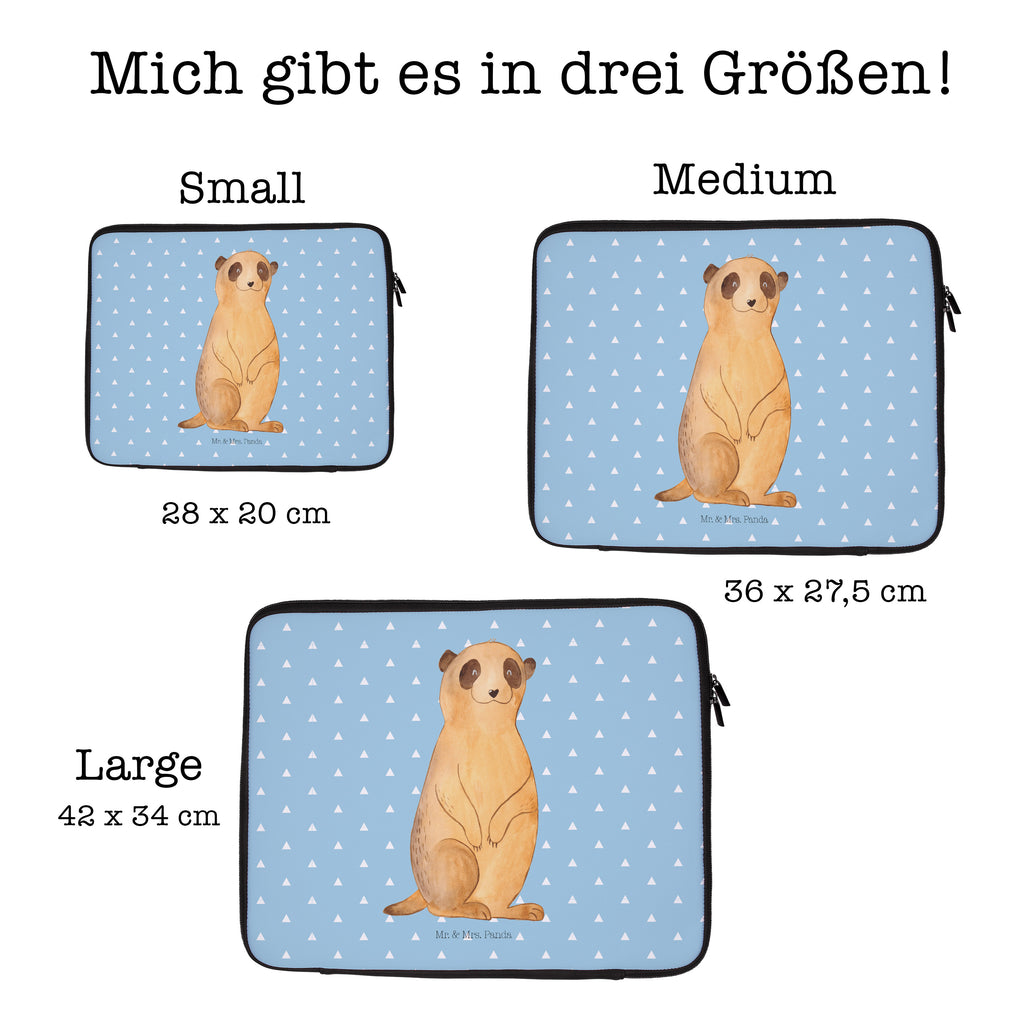 33 x 42 Notebook Tasche Erdmännchen Notebook Tasche, Laptop, Computertasche, Tasche, Schutzhülle, Afrika, Wildtiere, Erdmännchen, Reisen, Spruch, Weltreise, Afrikareise, Roadtrip, Traveling