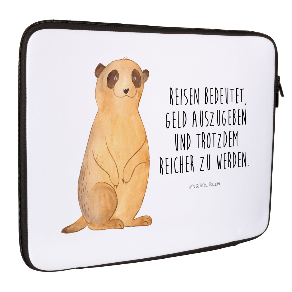 33 x 42 Notebook Tasche Erdmännchen Notebook Tasche, Laptop, Computertasche, Tasche, Schutzhülle, Afrika, Wildtiere, Erdmännchen, Reisen, Spruch, Weltreise, Afrikareise, Roadtrip, Traveling