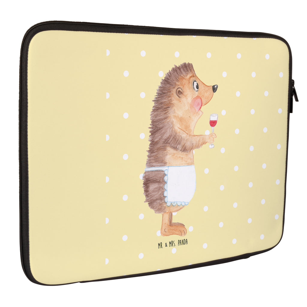 33 x 42 Notebook Tasche Igel mit Wein Notebook Tasche, Laptop, Computertasche, Tasche, Schutzhülle, Tiermotive, Gute Laune, lustige Sprüche, Tiere, Wein Spruch, Igel, Geschenk Weintrinker, Geschenk Weinliebhaber, Wein Deko, Weinglas, Rotwein, Weißwein, Wein trinken
