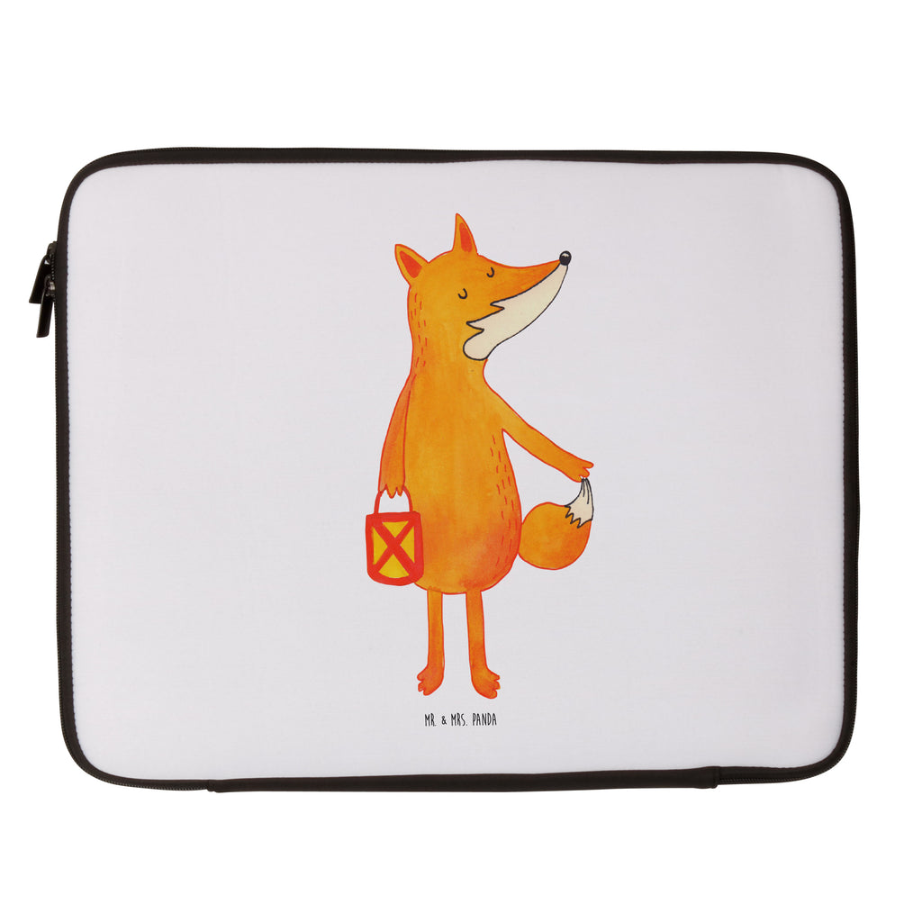 20 x 28 Notebook Tasche  Fuchs Laterne Notebook Tasche, Laptop, Computertasche, Tasche, Fuchs, Füchse, Spruch trösten, Liebeskummer Spruch, Laterne, Sankt Martin, Laternenumzug, Aufmuntern, Cäsar Otto Hugo Flaischlen