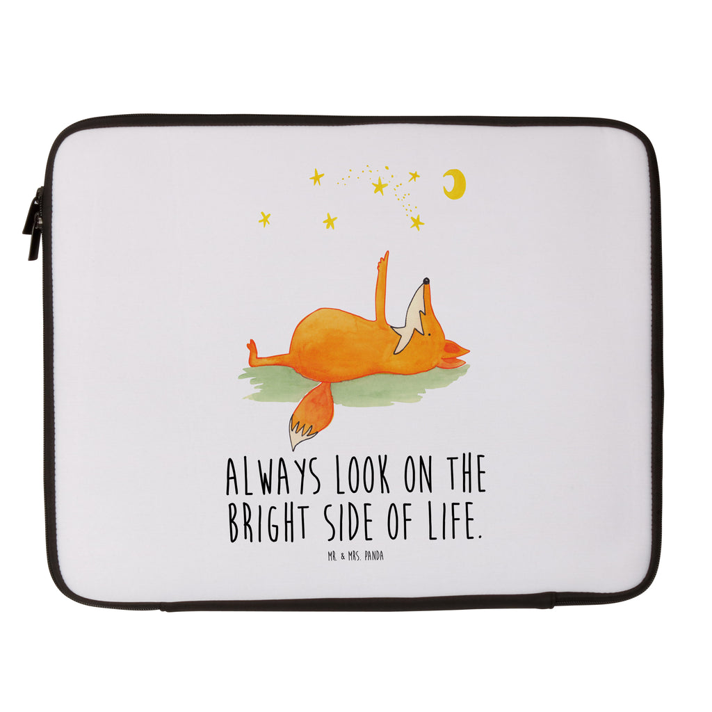 20 x 28 Notebook Tasche  Fuchs Sterne Notebook Tasche, Laptop, Computertasche, Tasche, Fuchs, Füchse, tröstende Worte, Spruch positiv, Spruch schön, Romantik, Always Look on the Bright Side of Life