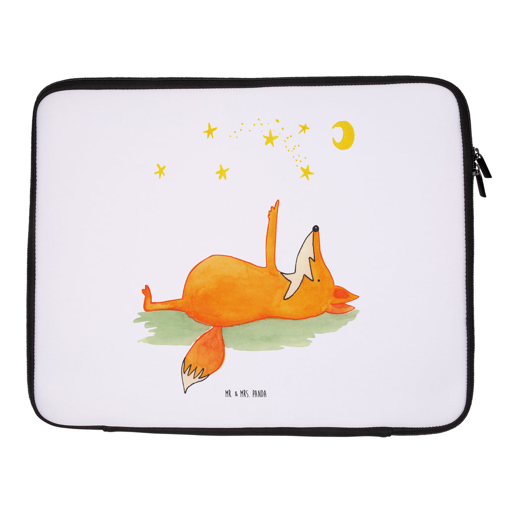 20 x 28 Notebook Tasche  Fuchs Sterne Notebook Tasche, Laptop, Computertasche, Tasche, Fuchs, Füchse, tröstende Worte, Spruch positiv, Spruch schön, Romantik, Always Look on the Bright Side of Life