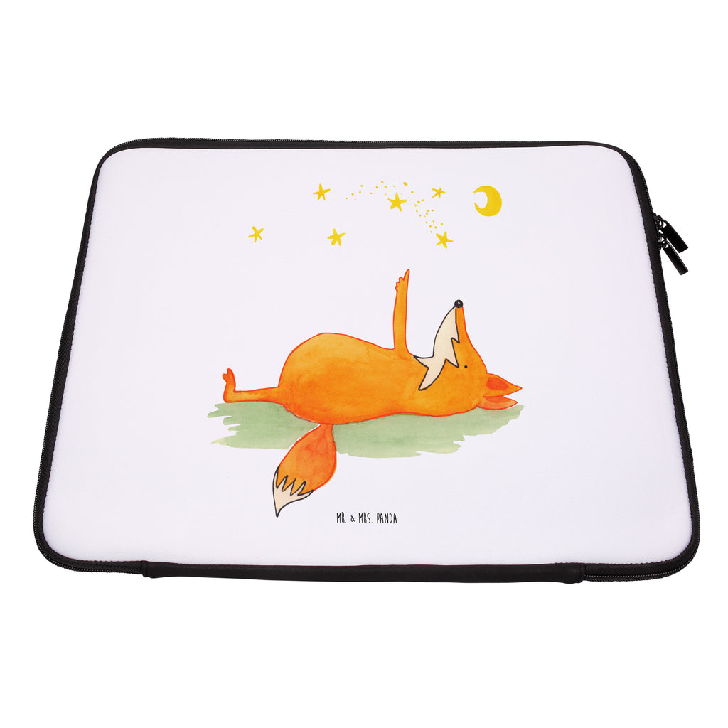 20 x 28 Notebook Tasche  Fuchs Sterne Notebook Tasche, Laptop, Computertasche, Tasche, Fuchs, Füchse, tröstende Worte, Spruch positiv, Spruch schön, Romantik, Always Look on the Bright Side of Life