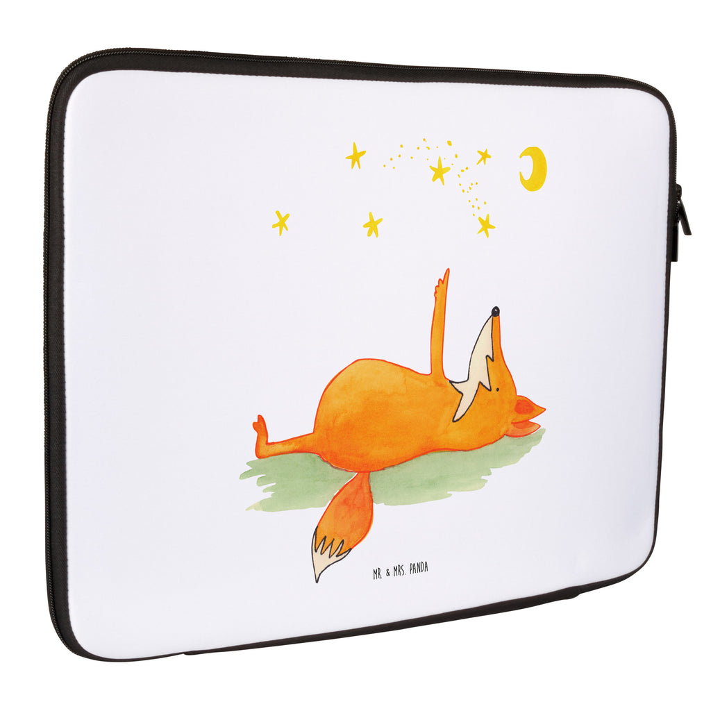 20 x 28 Notebook Tasche  Fuchs Sterne Notebook Tasche, Laptop, Computertasche, Tasche, Fuchs, Füchse, tröstende Worte, Spruch positiv, Spruch schön, Romantik, Always Look on the Bright Side of Life