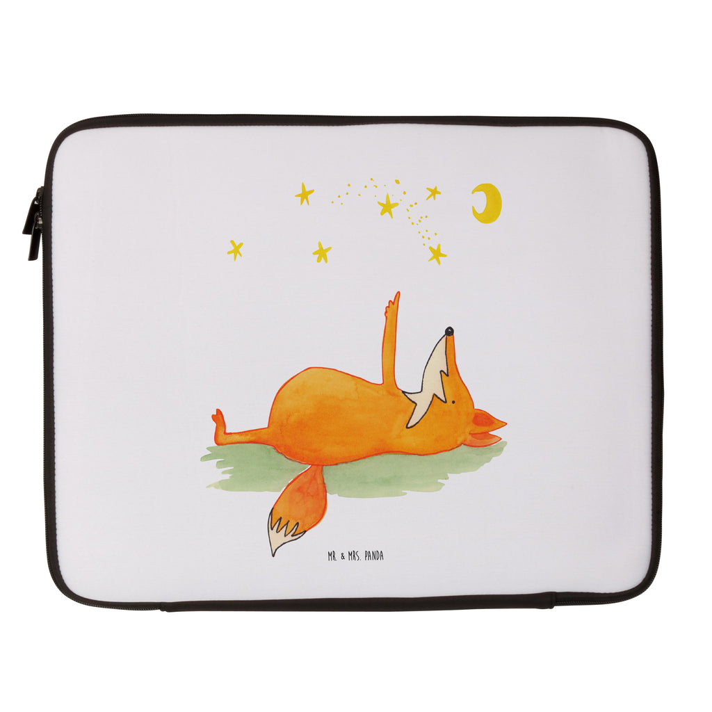 20 x 28 Notebook Tasche  Fuchs Sterne Notebook Tasche, Laptop, Computertasche, Tasche, Fuchs, Füchse, tröstende Worte, Spruch positiv, Spruch schön, Romantik, Always Look on the Bright Side of Life