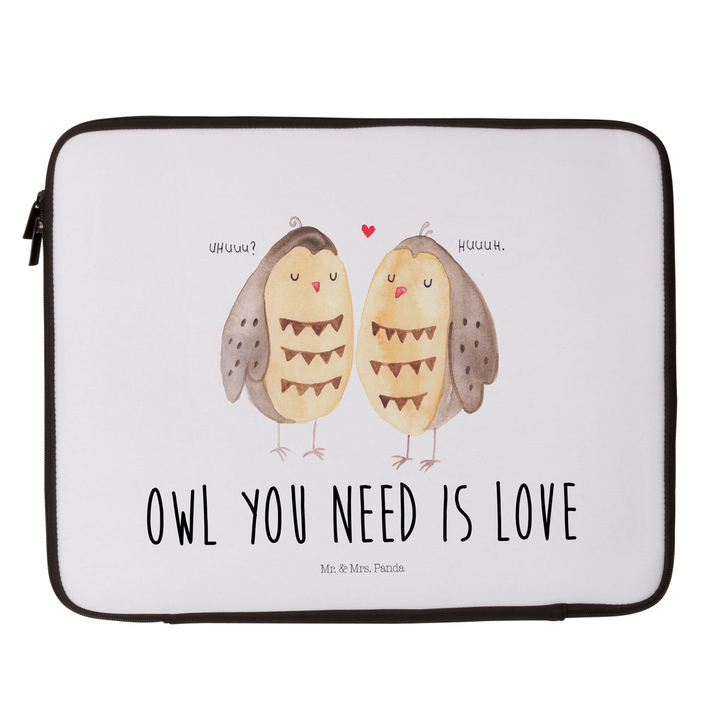 20 x 28 Notebook Tasche  Eule Liebe Notebook Tasche, Laptop, Computertasche, Tasche, Eule, Eule Deko, Liebe, Hochzeit Spruch, Owl, All you need is love, Liebe Spruch, Freundin Geschenk, Freund, Wortspiel lustig