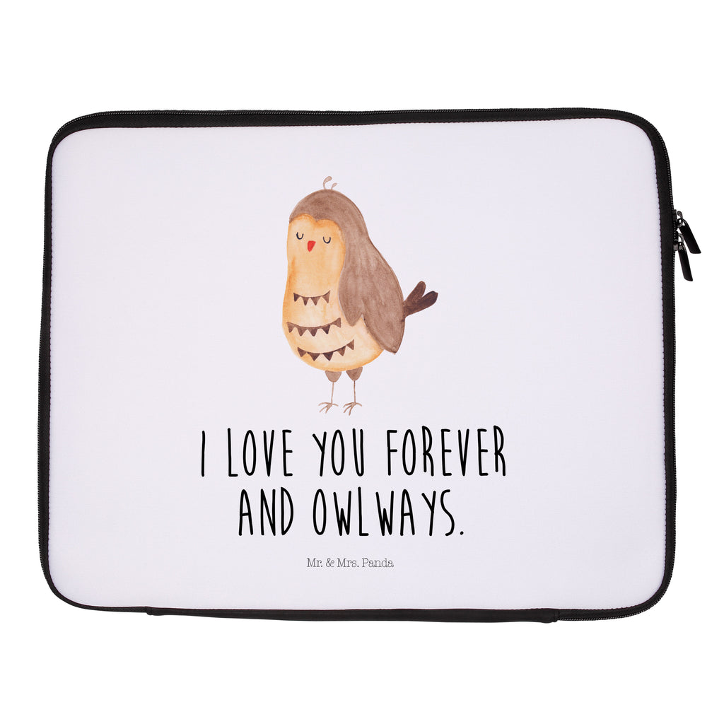 20 x 28 Notebook Tasche  Eule Zufrieden Notebook Tasche, Laptop, Computertasche, Tasche, Eule, Eule Spruch, Eule deko, Owl, Liebe Spruch, Romantisch, Wortspiel lustig, Spruch schön, Geschenk Hochzeitstag