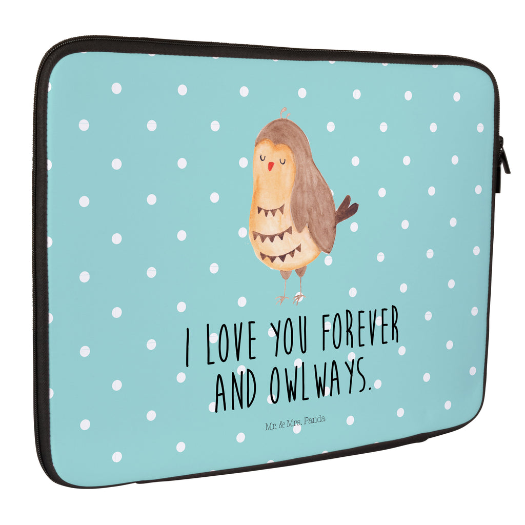 20 x 28 Notebook Tasche  Eule Zufrieden Notebook Tasche, Laptop, Computertasche, Tasche, Eule, Eule Spruch, Eule deko, Owl, Liebe Spruch, Romantisch, Wortspiel lustig, Spruch schön, Geschenk Hochzeitstag