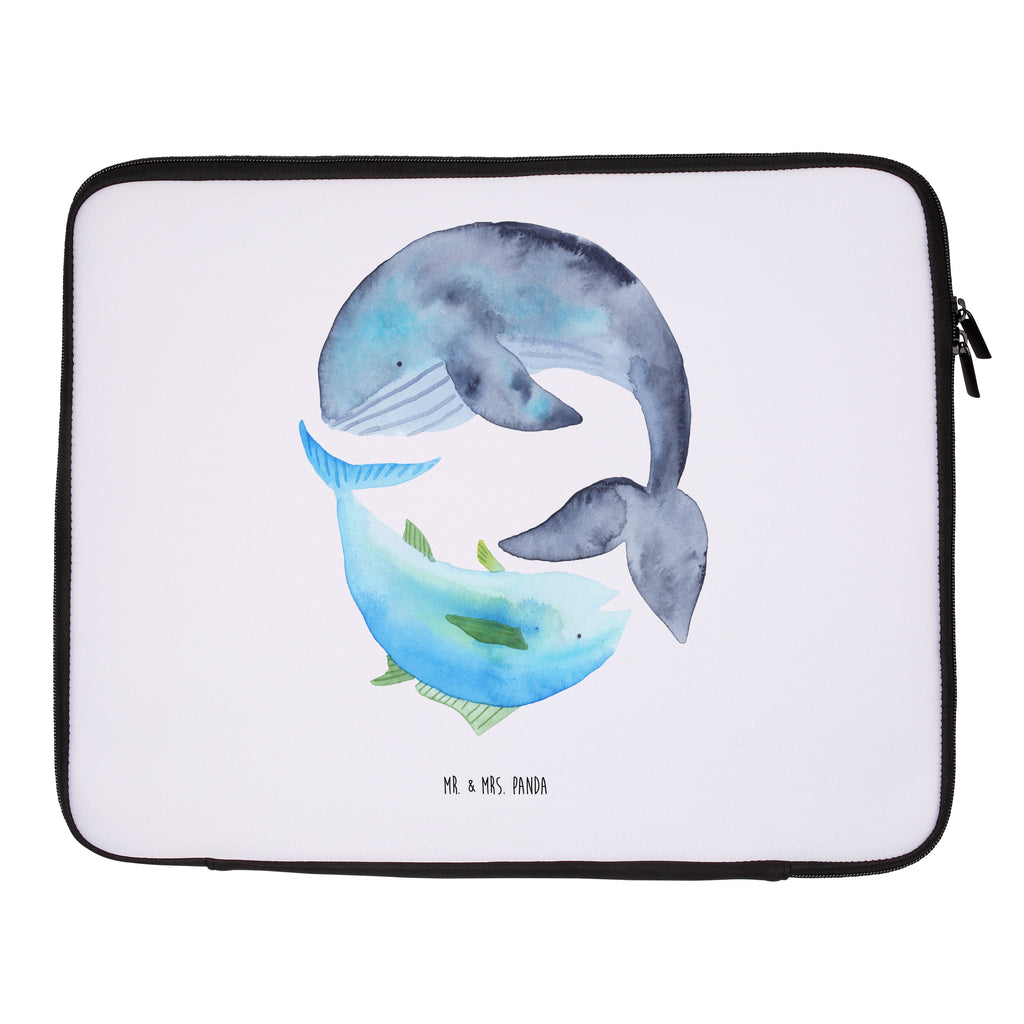 20 x 28 Notebook Tasche  Walfisch & Thunfisch Notebook Tasche, Laptop, Computertasche, Tasche, Tiermotive, Gute Laune, lustige Sprüche, Tiere, Wal, Wahl, Tunfisch, Wortwitz lustig, Spruch lustig, Flachwitz, Witz, Spruch des Tages, Flachwitz Geschenk
