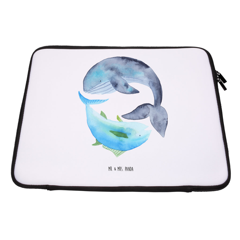 20 x 28 Notebook Tasche  Walfisch & Thunfisch Notebook Tasche, Laptop, Computertasche, Tasche, Tiermotive, Gute Laune, lustige Sprüche, Tiere, Wal, Wahl, Tunfisch, Wortwitz lustig, Spruch lustig, Flachwitz, Witz, Spruch des Tages, Flachwitz Geschenk