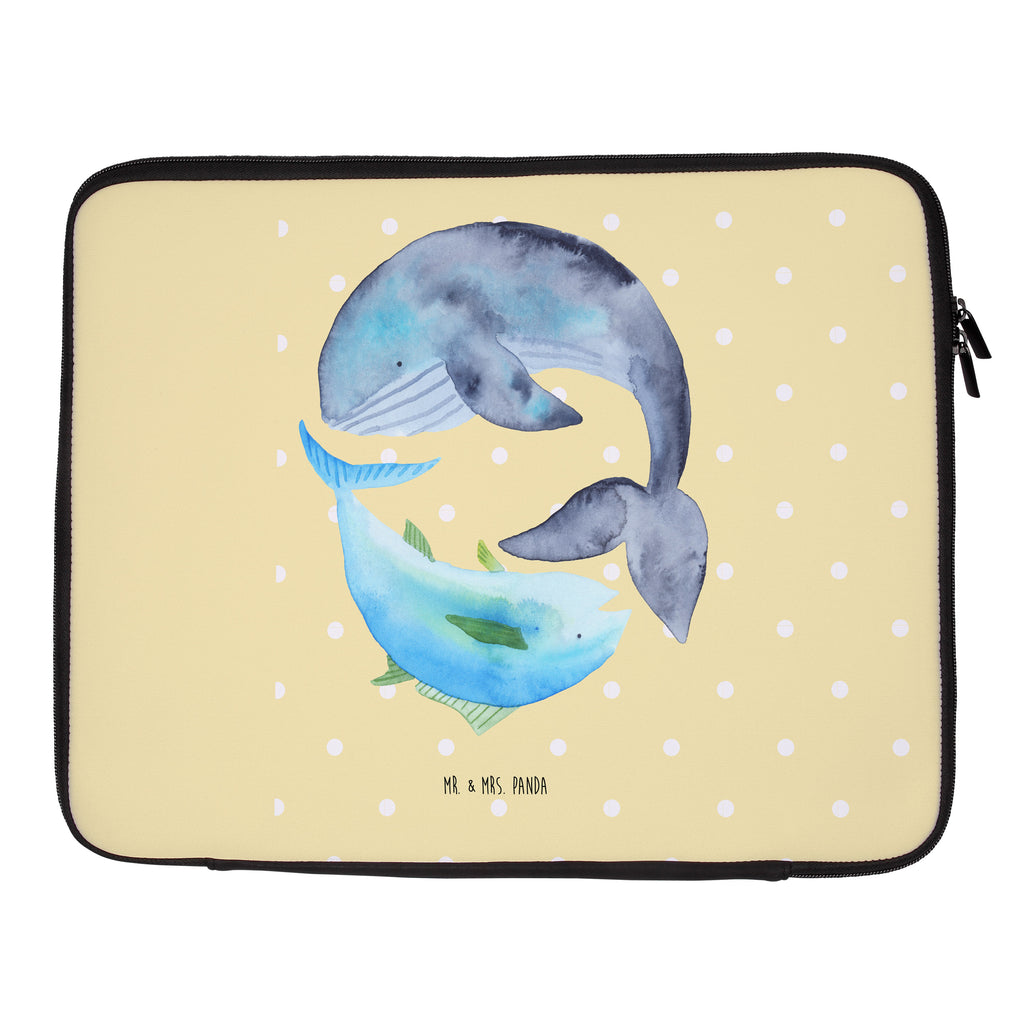 20 x 28 Notebook Tasche  Walfisch & Thunfisch Notebook Tasche, Laptop, Computertasche, Tasche, Tiermotive, Gute Laune, lustige Sprüche, Tiere, Wal, Wahl, Tunfisch, Wortwitz lustig, Spruch lustig, Flachwitz, Witz, Spruch des Tages, Flachwitz Geschenk