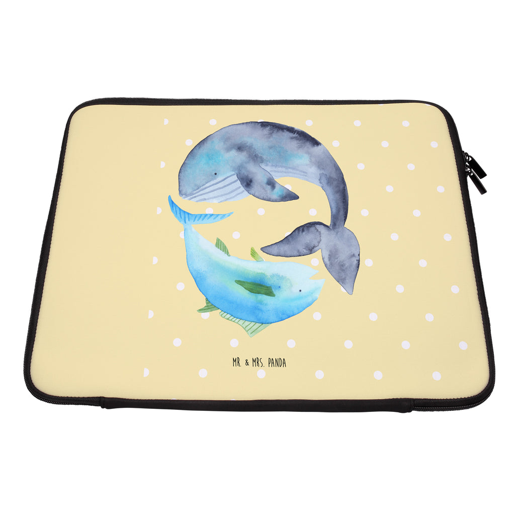 20 x 28 Notebook Tasche  Walfisch & Thunfisch Notebook Tasche, Laptop, Computertasche, Tasche, Tiermotive, Gute Laune, lustige Sprüche, Tiere, Wal, Wahl, Tunfisch, Wortwitz lustig, Spruch lustig, Flachwitz, Witz, Spruch des Tages, Flachwitz Geschenk