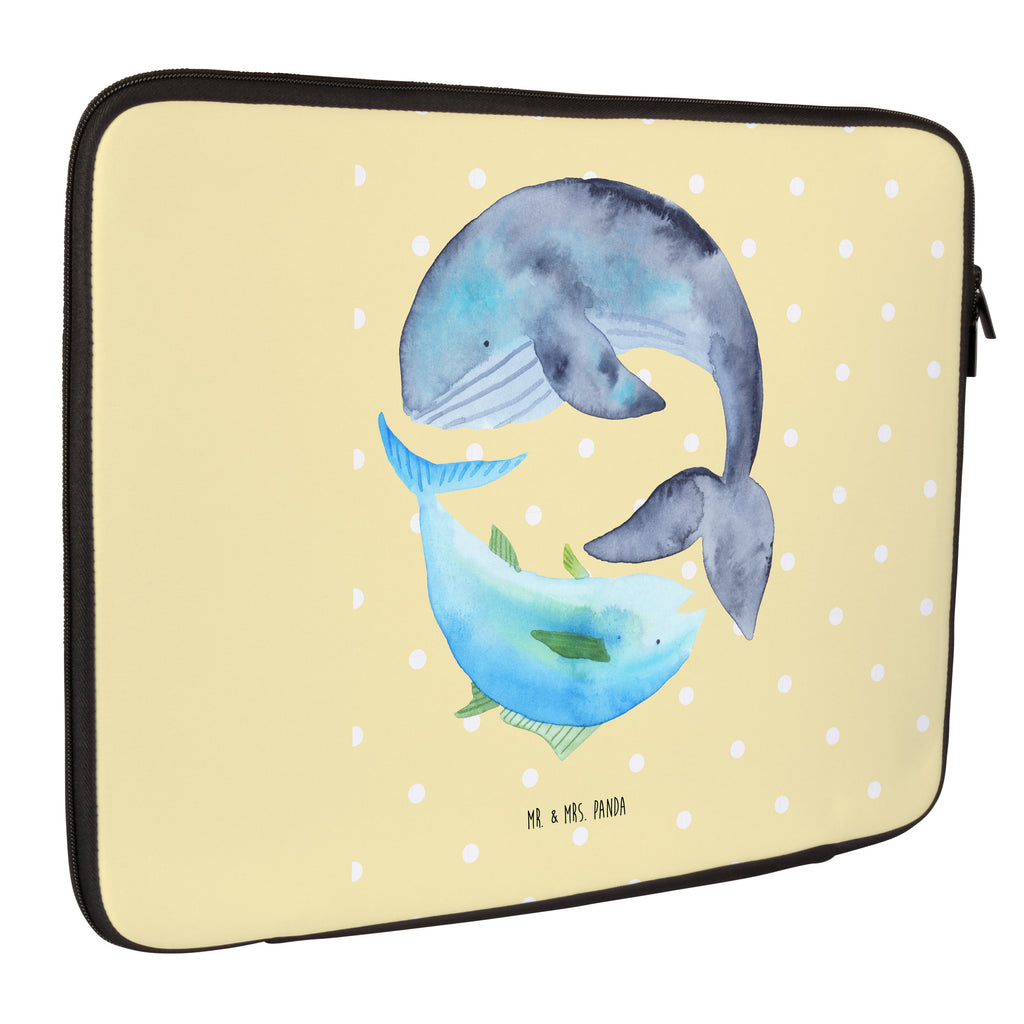 20 x 28 Notebook Tasche  Walfisch & Thunfisch Notebook Tasche, Laptop, Computertasche, Tasche, Tiermotive, Gute Laune, lustige Sprüche, Tiere, Wal, Wahl, Tunfisch, Wortwitz lustig, Spruch lustig, Flachwitz, Witz, Spruch des Tages, Flachwitz Geschenk