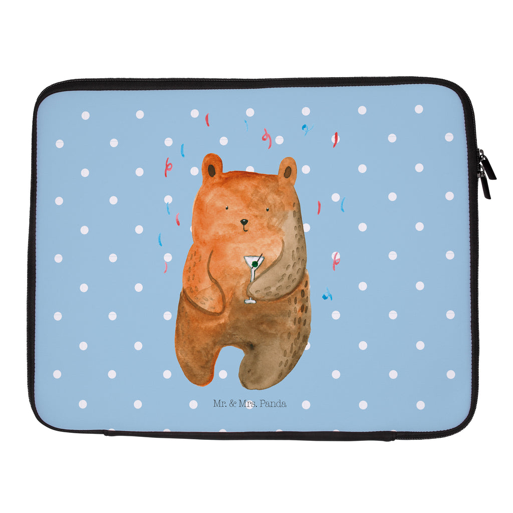 20 x 28 Notebook Tasche  Bär Party Notebook Tasche, Laptop, Computertasche, Tasche, Bär, Teddy, Teddybär, Geburtstag, Geburtstagsgeschenk, Geschenk, Party, Feiern, Abfeiern, Mitbringsel, Gute Laune, Lustig