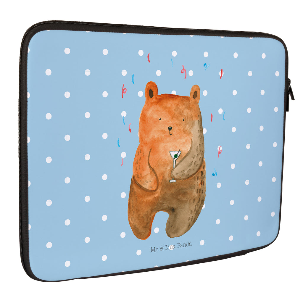 20 x 28 Notebook Tasche  Bär Party Notebook Tasche, Laptop, Computertasche, Tasche, Bär, Teddy, Teddybär, Geburtstag, Geburtstagsgeschenk, Geschenk, Party, Feiern, Abfeiern, Mitbringsel, Gute Laune, Lustig