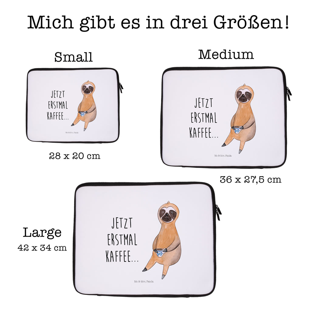 20 x 28 Notebook Tasche  Faultier Kaffee Notebook Tasche, Laptop, Computertasche, Tasche, Faultier, Faultier Geschenk, Faultier Deko, Faultiere, faul, Lieblingstier, Kaffee, erster Kaffee, Morgenmuffel, Frühaufsteher, Kaffeetasse, Genießer, Coffee, Kaffeegetränk