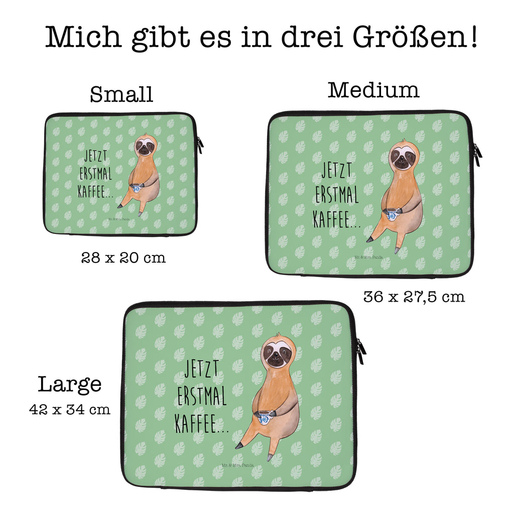 20 x 28 Notebook Tasche  Faultier Kaffee Notebook Tasche, Laptop, Computertasche, Tasche, Faultier, Faultier Geschenk, Faultier Deko, Faultiere, faul, Lieblingstier, Kaffee, erster Kaffee, Morgenmuffel, Frühaufsteher, Kaffeetasse, Genießer, Coffee, Kaffeegetränk