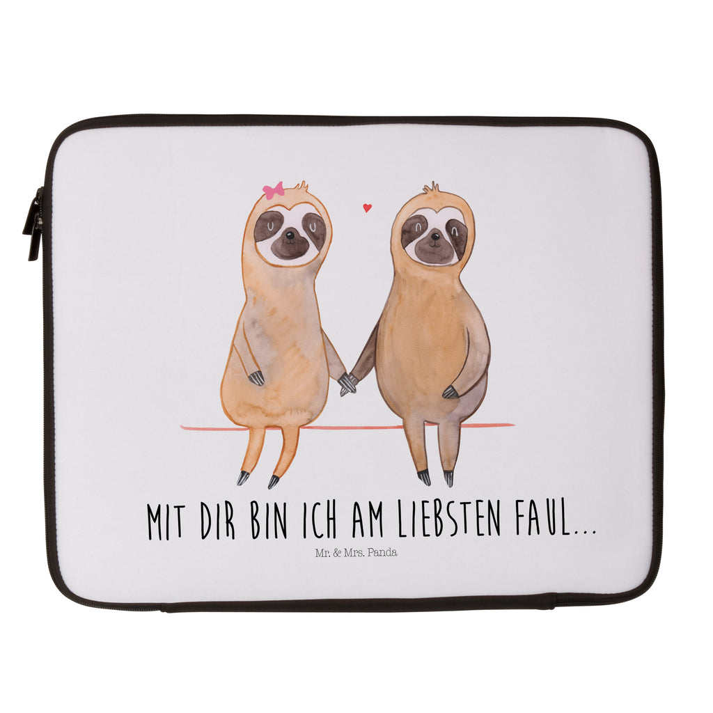 20 x 28 Notebook Tasche  Faultier Pärchen Notebook Tasche, Laptop, Computertasche, Tasche, Faultier, Faultier Geschenk, Faultier Deko, Faultiere, faul, Lieblingstier, Liebe, Liebespaar, Faultierliebe, Faultierpärchen, verliebt, verlobt, gemeinsam, relaxen, Pärchen, Beziehung, Langsamkeit
