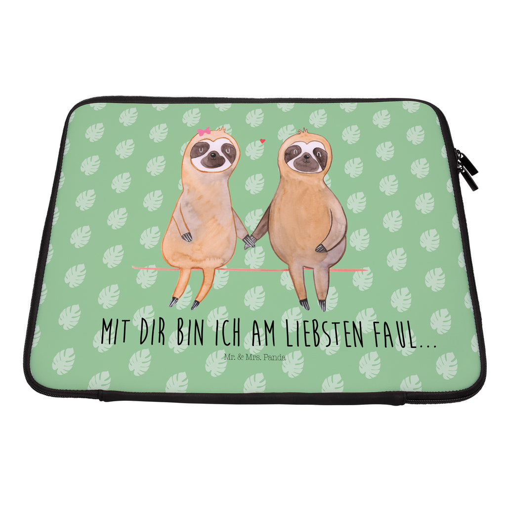 20 x 28 Notebook Tasche  Faultier Pärchen Notebook Tasche, Laptop, Computertasche, Tasche, Faultier, Faultier Geschenk, Faultier Deko, Faultiere, faul, Lieblingstier, Liebe, Liebespaar, Faultierliebe, Faultierpärchen, verliebt, verlobt, gemeinsam, relaxen, Pärchen, Beziehung, Langsamkeit